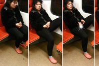 Další a nechutné pokračování divností v MHD: Žena masturbovala v metru jakoby nic