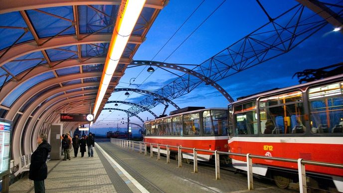 Tramvaje na Barrandově