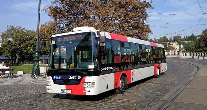 Nová podoba autobusu pražské MHD