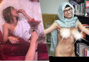 Nejvyhledávanější pornoherečka Mia Khalifová: Chce vymazat svou minulost.