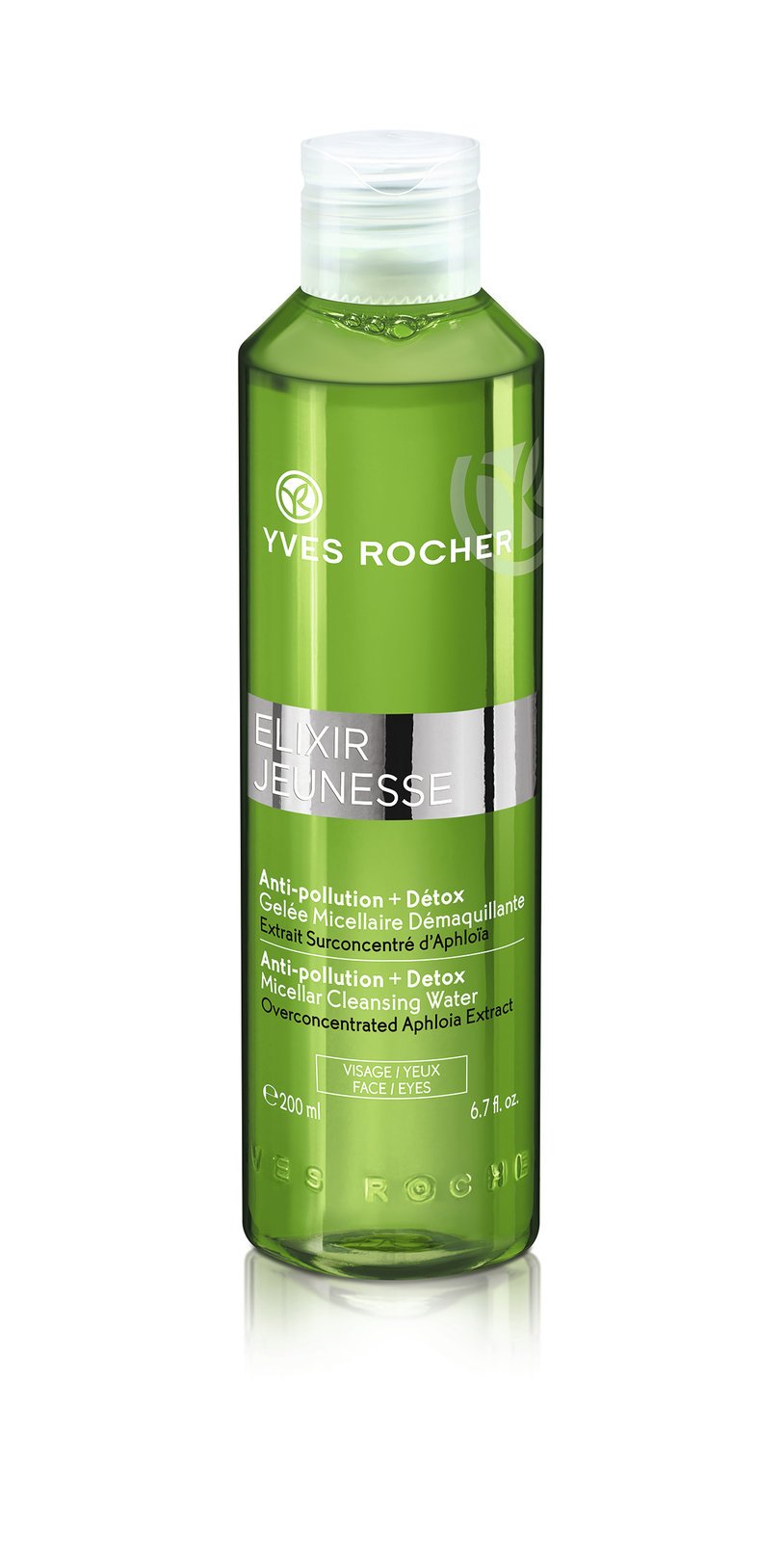 Detoxikační micelární gel Yves Rocher, 249 Kč (200 ml). Koupíte na www.yves-rocher.cz nebo v kamenných prodejnách.