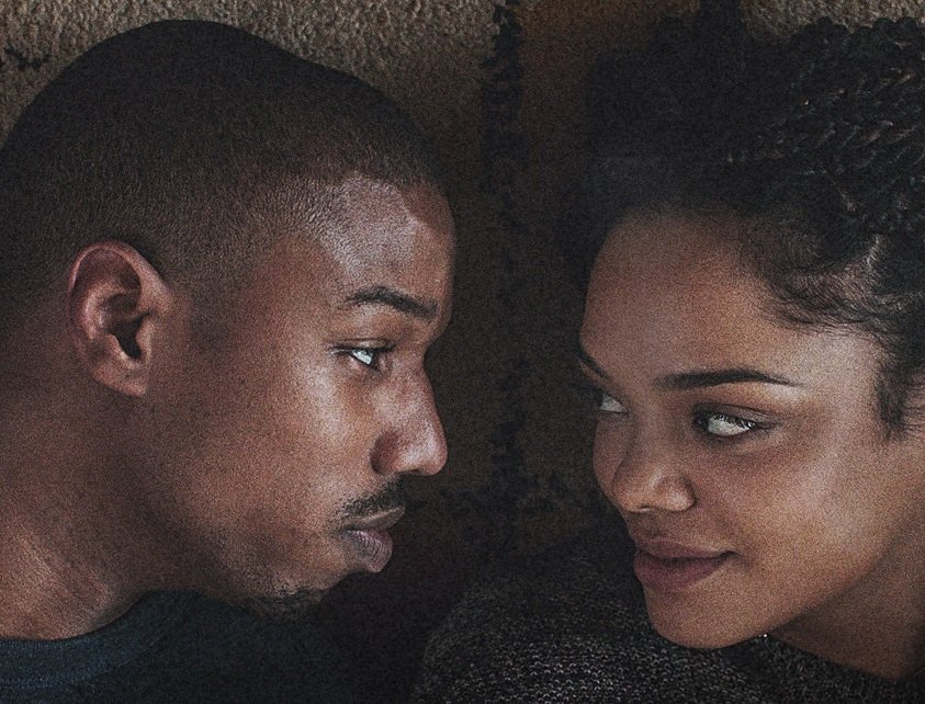 Michael B. Jordan a Tessa Thompson ve filmu Creed