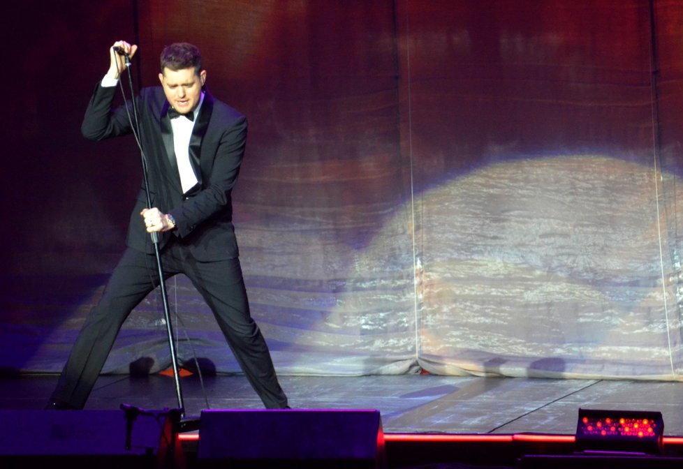 Michael Bublé koncertoval před lety v Praze.