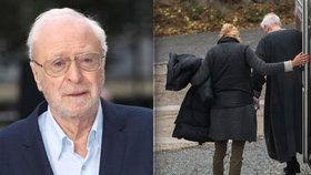 Oscarový herec Michael Caine v Česku točí Žižku: Zradila ho noha!