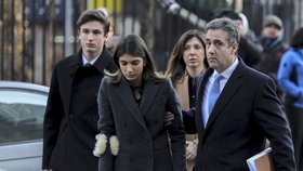 Trumpův bývalý právník Michael Cohen s rodinou