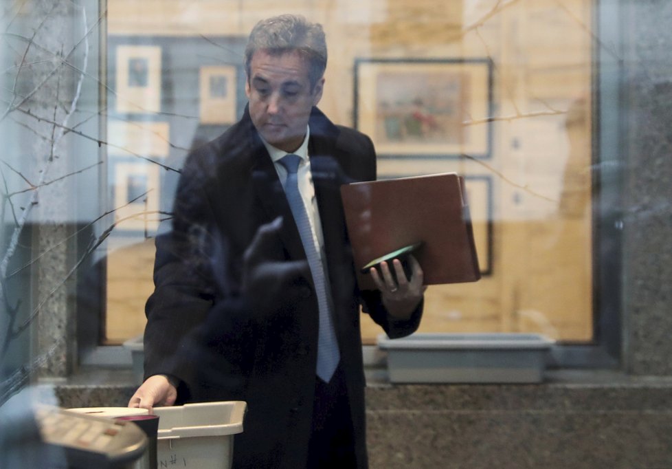 Trumpův bývalý právník Michael Cohen