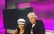 Michael Douglas a Catherine Zeta-Jonesová na návštěvě v televizi JOJ