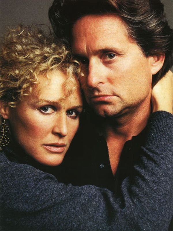 Film Osudová přitažlivost - Glenn Close a Michael Douglas