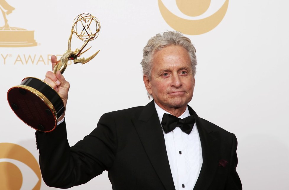 Michael Douglas je hollywoodská legenda. Momentálně natáčí v Praze.