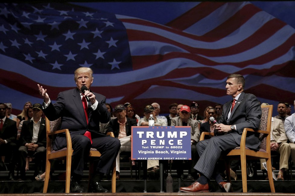 Michael Flynn, nový poradce budoucího amerického prezidenta Donalda Trumpa pro otázky národní bezpečnosti