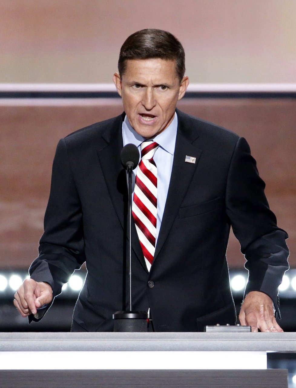 Michael Flynn, nový poradce budoucího amerického prezidenta Donalda Trumpa pro otázky národní bezpečnosti