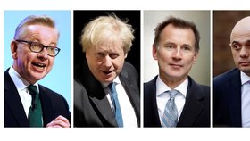 Michael Gove, Boris Johnson, Jeremy Hunt, Sajid Javid