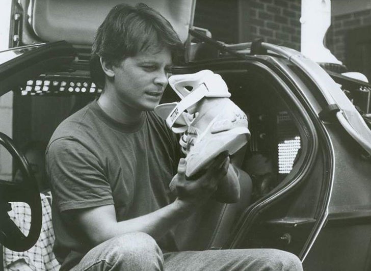 Michael J. Fox v Návratu do budoucnosti.