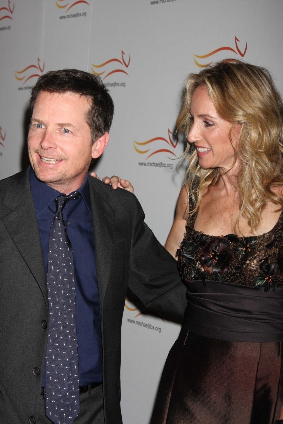 Michael J. Fox se svoji manželkou