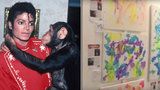 Kam se poděl šimpanz Michaela Jacksona? Je z něj malíř! Prodal obraz za 66 tisíc!