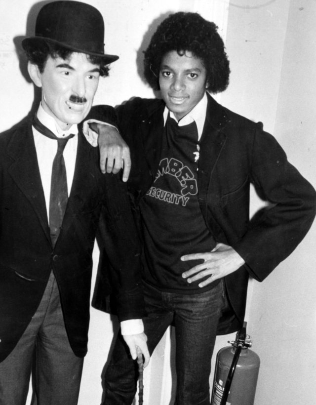 Michael Jackson jako Charlie Chaplin