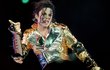 Michael Jackson během koncertu v Praze v roce 1996 Michael Jackson během koncertu v Praze v roce 1996