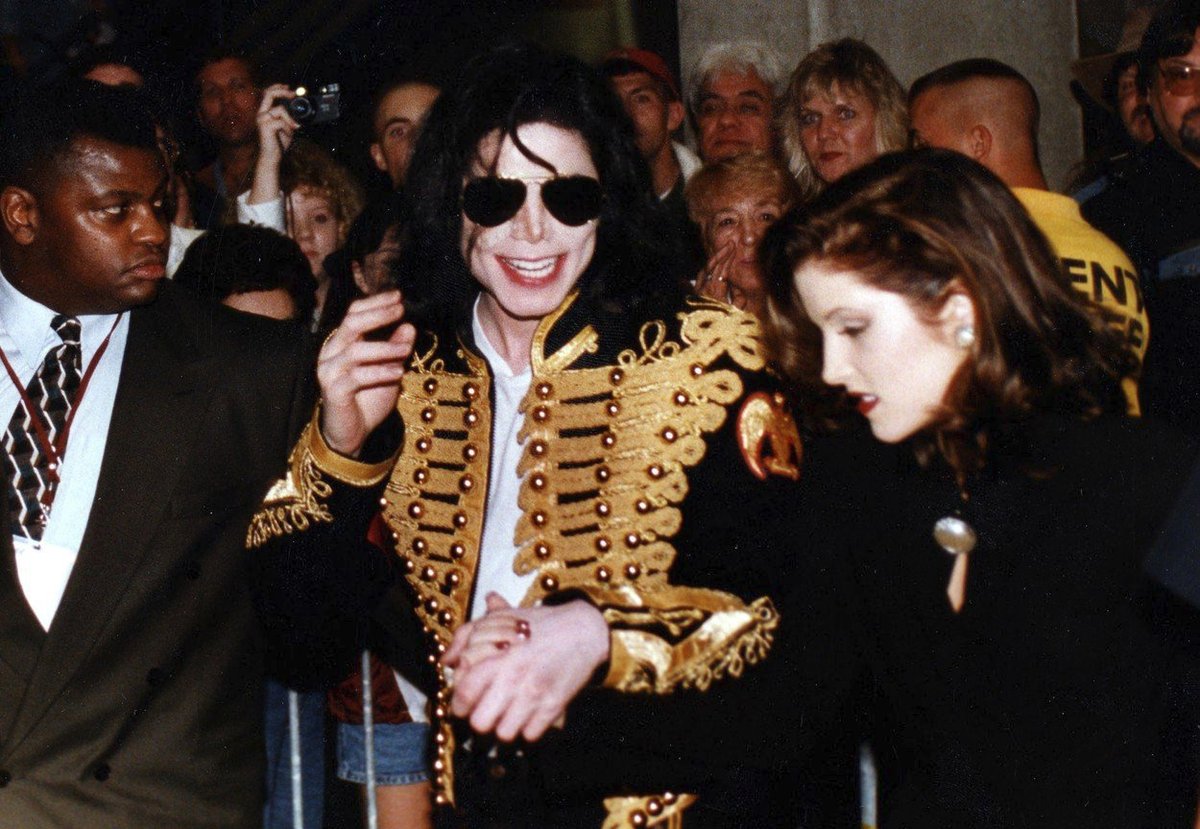 Michael Jackson a Lisa Marie Presley