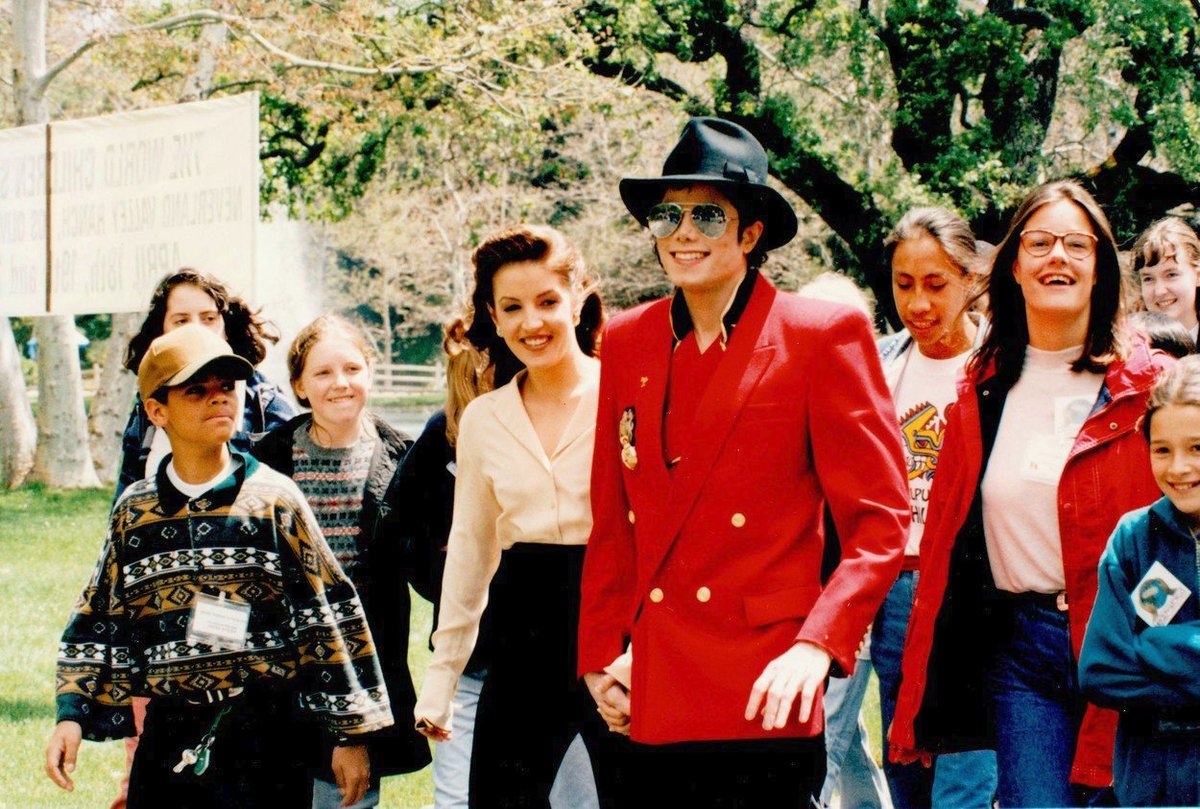 Michael Jackson a Lisa Marie Presley