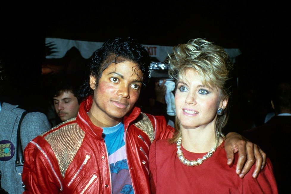 Olivia Newton John a Michael Jackson