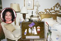 Šokující odhalení: Policie vydala snímky z ložnice Michaela Jacksona plné drog!