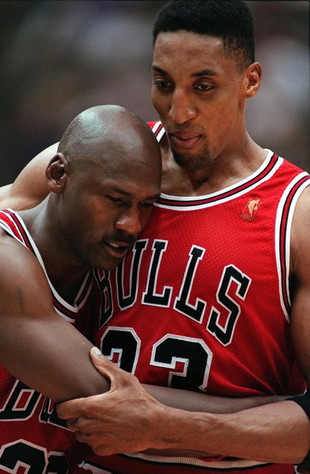 Michael Jordan a Scottie Pippen