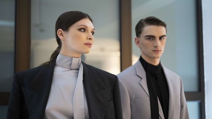 Přehlídka MICHAEL KOVACIK x GALARD v hotelu Almanac X Alcrone Prague. Přehlídka MICHAEL KOVACIK x GALARD v hotelu Almanac X Alcrone Prague.