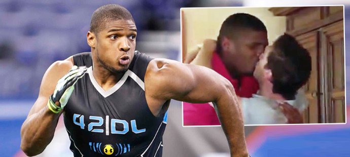 Michael Sam se stal prvním gayem, který otevřeně promluvil o své homosexuální orientaci, jenž byl v dějinách NFL draftován