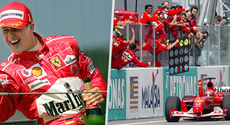 Schumacherovo ferrari míří do aukce: Vzpomínky za 169 milionů