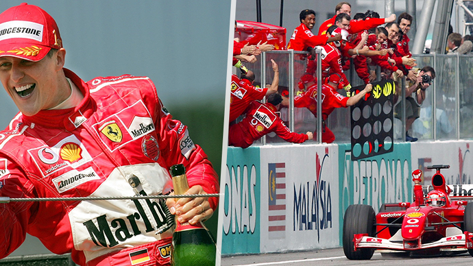 Ve formuli vyhrál »Schumi« 91 Velkých cen.