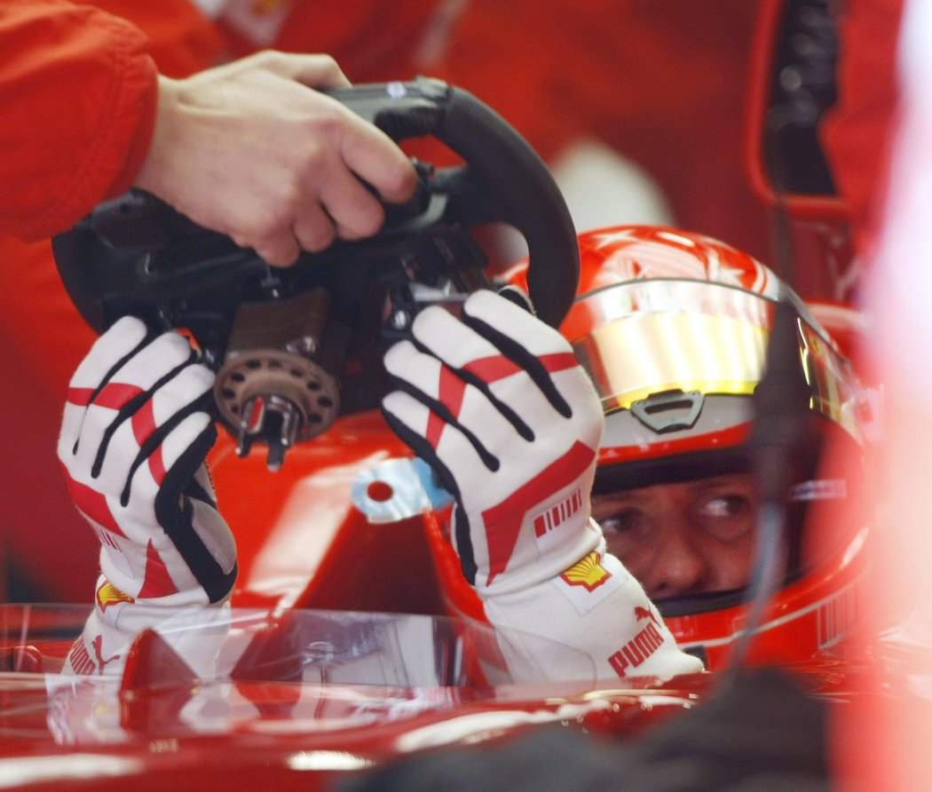 Legendární německý pilot Formule 1 Michael Schumacher