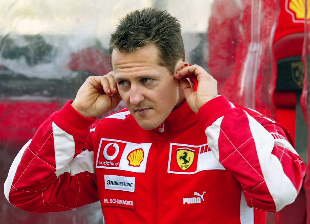 Legendární německý pilot Formule 1 Michael Schumacher je Davidovým strýcem