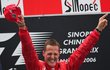 Michael Schumacher slaví jednu z mnoha výher