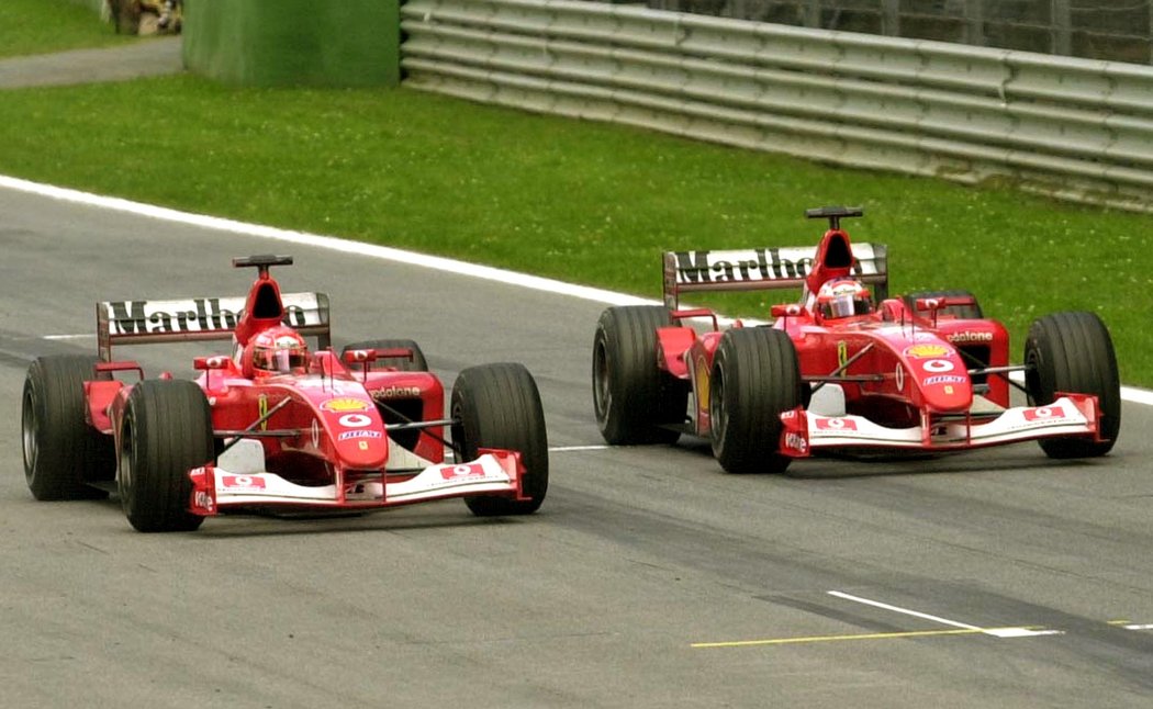 Nejslavnější jezdec Ferrari Michael Schumacher