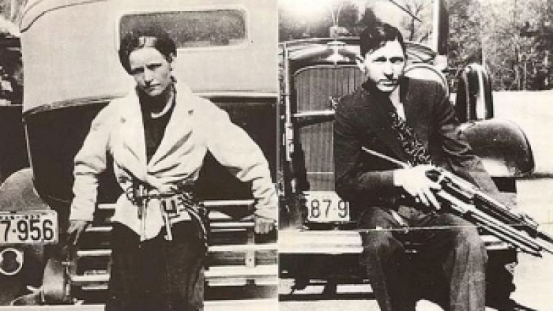 1934 - Takhle Bonnie a Clyde vypadali ve skutečnosti.