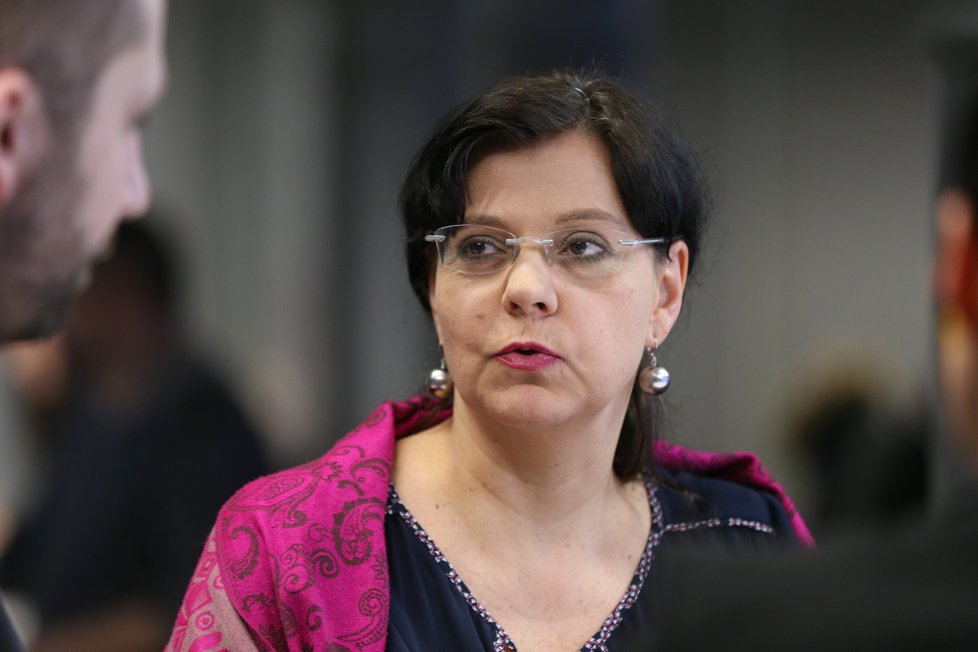 Exministryně Michaela Marksová (ČSSD)