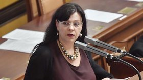 Ministryně práce a sociálních věcí Michaela Marksová (ČSSD)