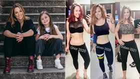 Míša Nosková během korony přibrala 6 kilo, ale má více času na dceru