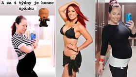 Těhotná Míša Nosková v 9. měsíci: Krásných 11 kilo nahoře!