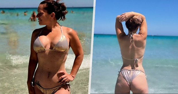 Michaela Nosková poslala sexy pozdravy od moře