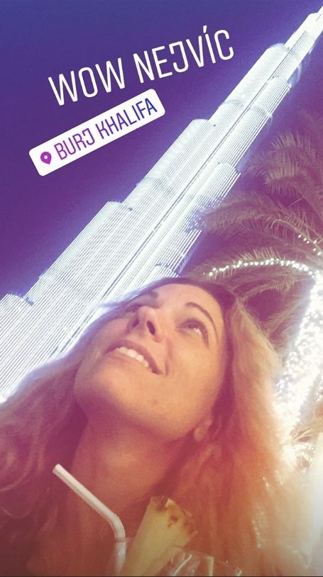 Michaela Nosková v Dubaji