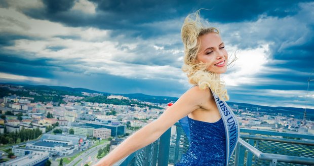 Otevírání terasy AZ Tower - Michaela Tomanová