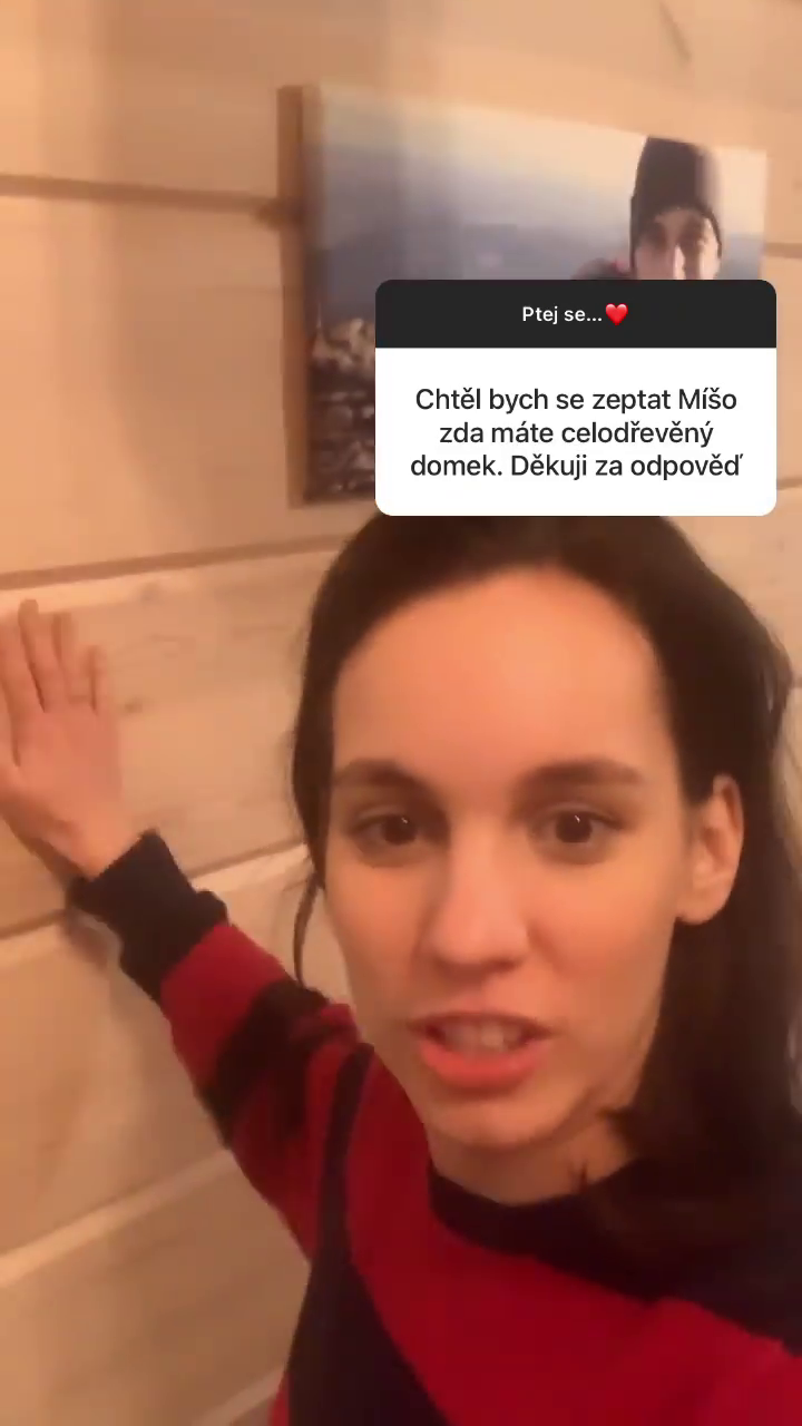 Michaela Tomešová ukázala bydlení