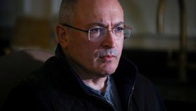 Bývalý ruský oligarcha a Putinův odpůrce Michail Chodorkovskij.