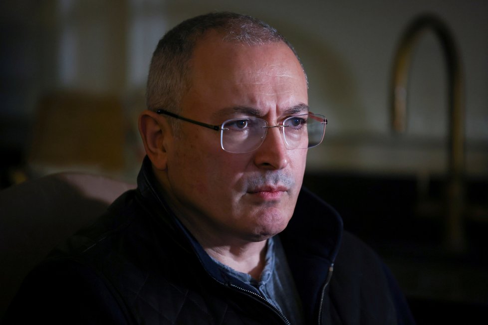 Bývalý ruský oligarcha a Putinův odpůrce Michail Chodorkovskij.