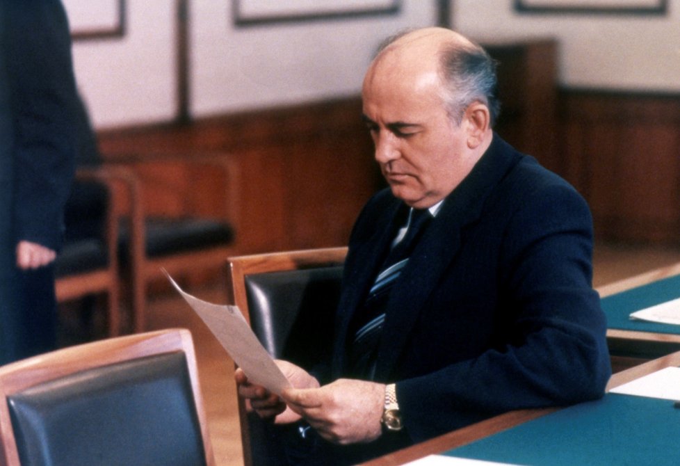 Zesnulý sovětský vůdce Michail Gorbačov.