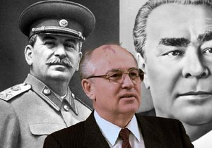 Pohřby předchůdců Michaila Gorbačova: Ušlapaní fanoušci Stalina i Bush a Thatcherová na karu!
