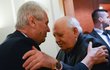 Setkání prezidenta Zemana s Michailem Gorbačovem
