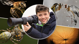 To je talent! Michal (13) z Petřvaldu loví okem foťáku jako profík