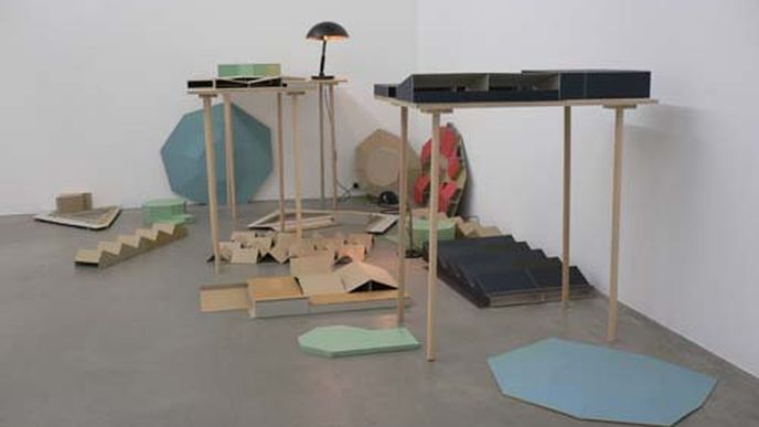 Michał Budny Polsko vystava galerie minimalismus